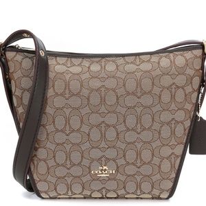 SOLD Coach signature small dufflette crossbody